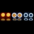 thumbnail image 4 of 2 luces de señal de tipo , 2 pulgadas LED luces de señal de Panel adecuado para motocicleta, Amarillo Zulema panel de luces de señales de  led, 4 of 8