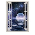 thumbnail image 2 of Kids Stickers,3D Window Starry Sky Frosted PVC Sticker Children's Room Bedroom Decorative Wall Sticker Living Room Bedroom Decorative Wall Sticker, 2 of 7