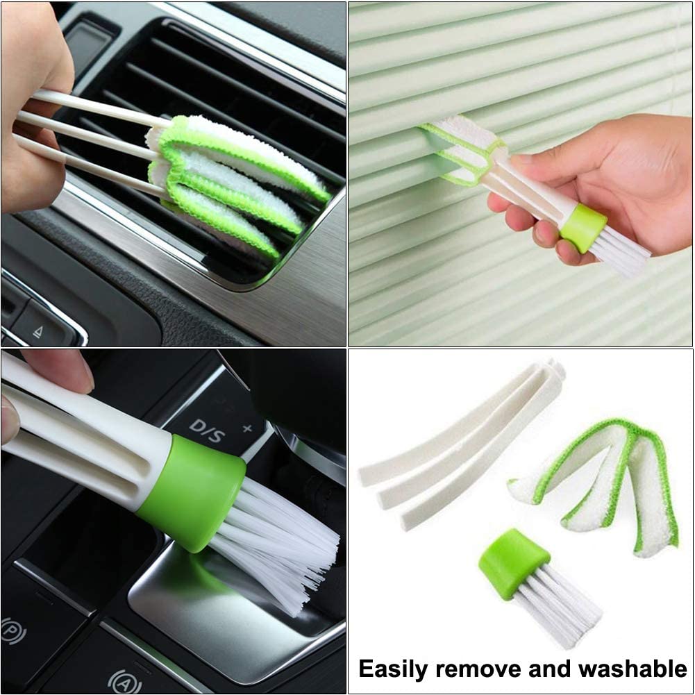 Window Track and Grout Cleaning Brush Set, 5Pcs Hard-Bristle Crevice Scrub Brushes for Sliding Doors, Tile Lines, Sink Corners, Small Gaps and Bottles, Essential Household Cleaning Tools