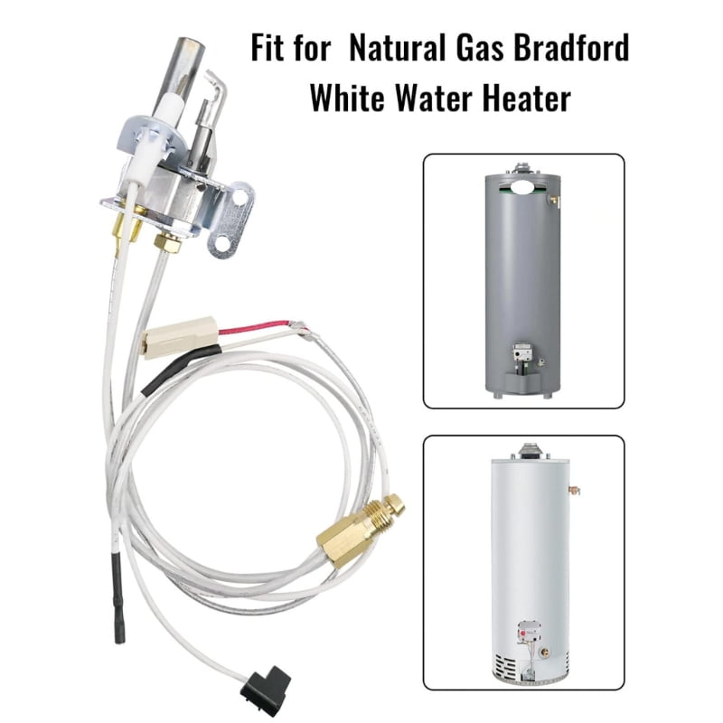 Quickly Ignitions Gas Heaters Pilots Assembly Replacement Durable Ceramics Insulators Safety Protections For Water Heaters
