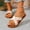 Beige, variant on Women's Two Strap Bow Tie Heel Sandals Square Open Toe Mules Slip On Elegant Wedding Bridal Party Dress Shoes