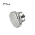 thumbnail image 3 of Knurled Thumb Nuts, 2 Pack M5 x D16mm x H10mm 304 Stainless Steel Blind Hole Nuts, 3 of 6