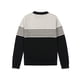 thumbnail image 2 of Bienzoe Niños Larga Manga Jersey: Niños Cuello Redondo Algodón Jacquard Jersey - Informal Punto para Otoño Invierno Colegio Negro Tamaño 10, 2 of 11