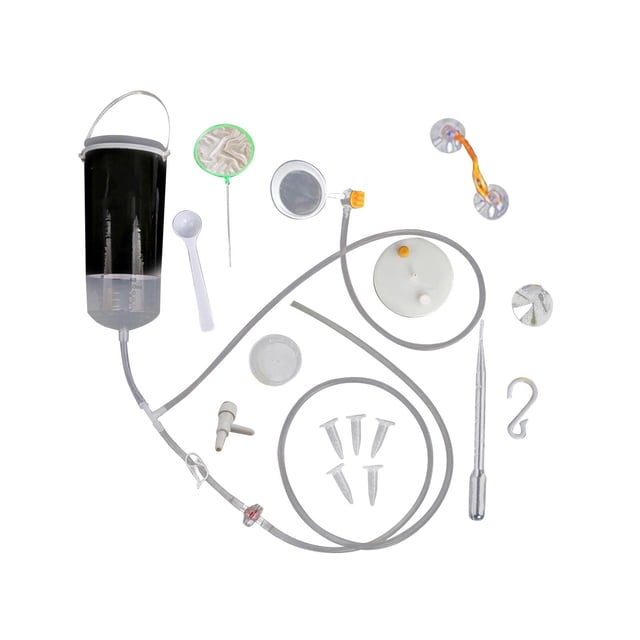 de camarones de , portátil, duradero, de incubación de huevos de camarones de para incubar de peces de , PEQUEÑA Pequeño Sunnimix incubadora de huevos