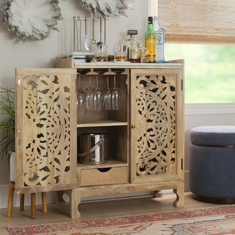 2 door bar sale cabinet