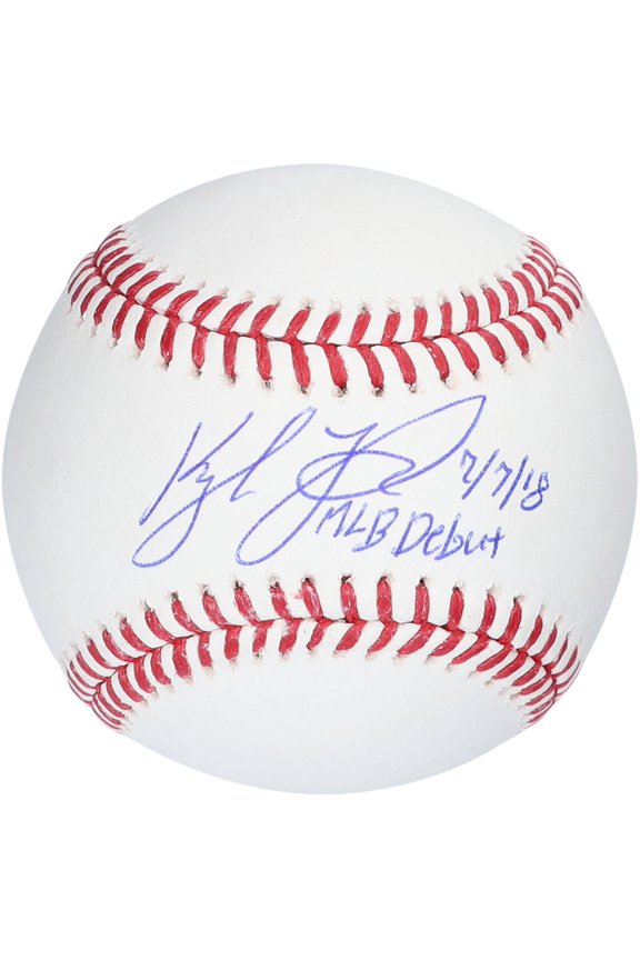 Kyle Tucker Houston Astros Autographed Baseball with "MLB Debut 7-7-18" Inscription - Fanatics Authentic Certified