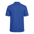 thumbnail image 3 of GrmtClth Men's Quick Dry Polo Shirt Short Sleeve Lightweight Breathable Performance Outdoor Golf Sport Active Tops Blue 3XL, 3 of 4