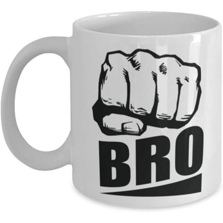 

Birthday Christmas Mug for Brothers Just For Your BRO Classic Coffee Tea Wine Cup for Him