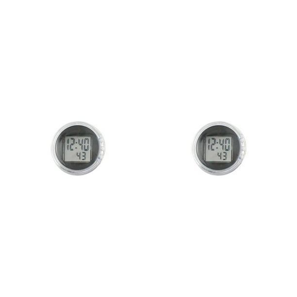 Sidaley Reloj para salpicadero, tamaño compacto, accesorios para ciclismo, componente electrónico, precisión, reloj adhesivo, temporizador Type3 NO3