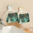 thumbnail image 6 of Qxltty Artistic Leopard Kitchen Towels Set of 6 Ultra Soft Absorbent Quick Drying Dish Cloths 11 x 11in, 6 of 9