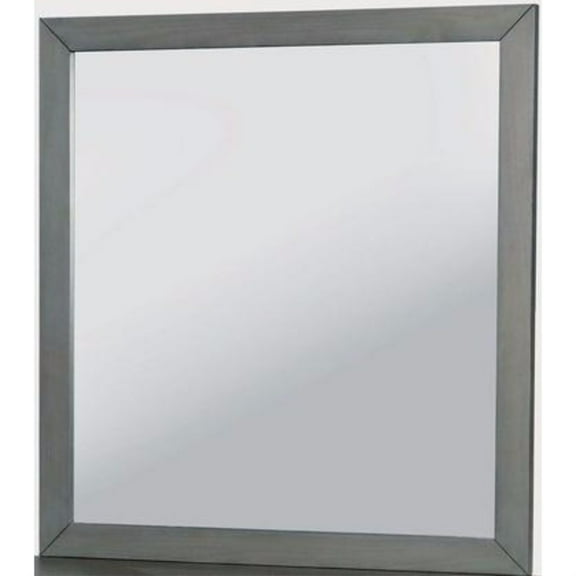 Lennart Gray Rectangular Mirror
