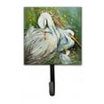 thumbnail image 1 of White Egret In The Rain Leash & Key Holder, 1 of 1