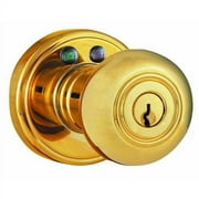 MORNING INDUSTRY INC RKK-01P Remote Control Electronic Entry Knob (Polished Brass Finish)