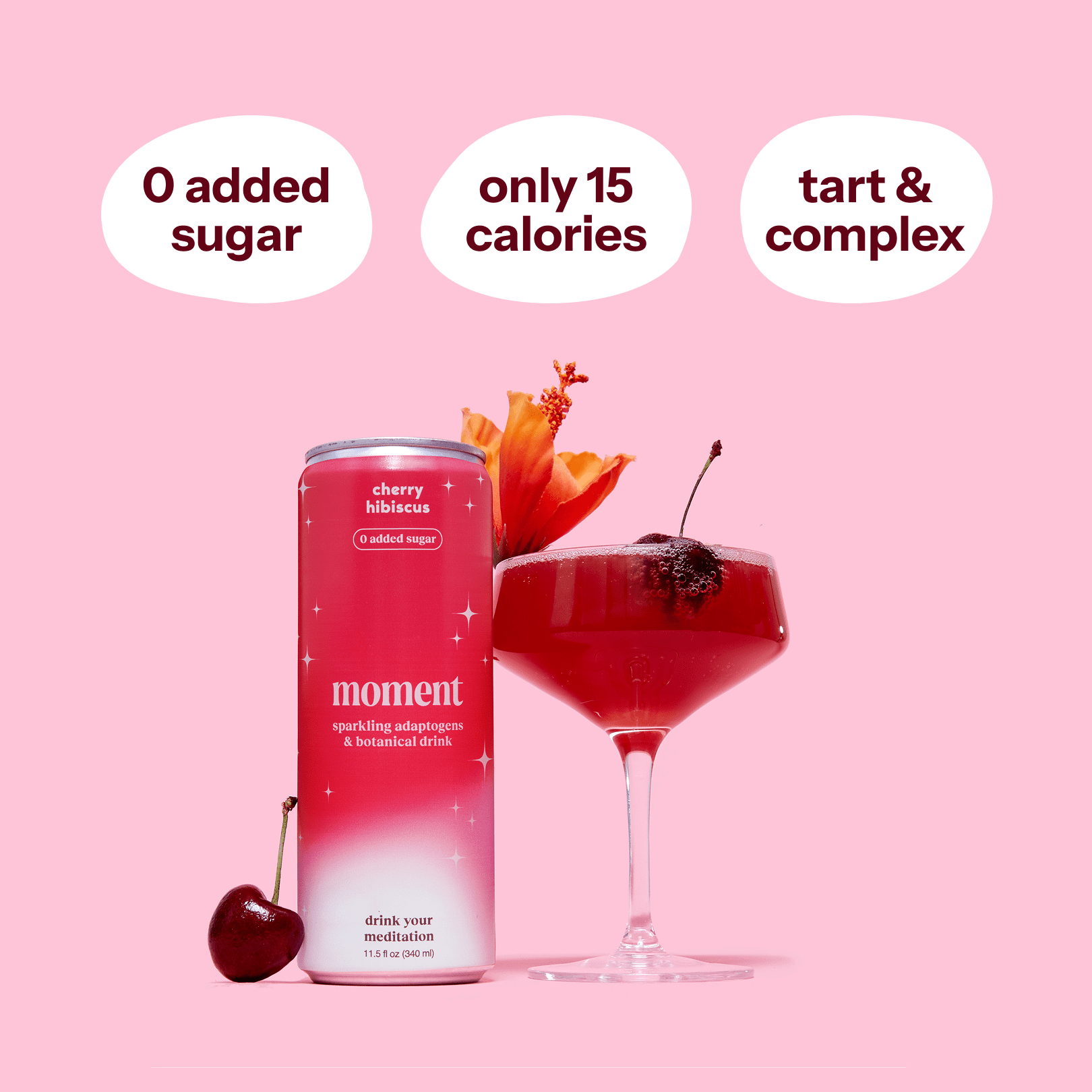 Moment, Adaptogen Drink, 18 Pack Cans, Mixed Flavors - Walmart.com