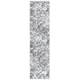 thumbnail image 2 of SAFAVIEH Amelia Francis Abstract Runner Rug, Gray/Charcoal, 2' x 8', 2 of 11