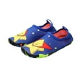 thumbnail image 3 of Gubotare Girls Water Shoes Toddler Water Shoes Boys Girls Aqua Socks Kids Breathable Swim Shoes Non-Slip Barefoot Beach Shoes (Dark Blue,Little Kids 12), 3 of 5