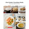 thumbnail image 3 of CUCKOO Basic Rice Cooker 10-Cup Uncooked / 20-Cup Cooked, Large Rice Maker and Warmer with Nonstick Inner Pot, Easy to Use with Auto Keep Warm, Includes Steam Tray, White (CR-1095), 3 of 6