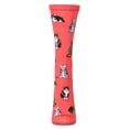 thumbnail image 2 of MeMoi Women's Multi Cat Breed Bamboo Crew Socks - Womens - Female, 9-11, Melon, 2 of 3