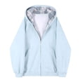 thumbnail image 2 of Pejock Men's Hooded Cardigan Zip Up Jacket, Loose Fit Casual Sports Coat for Comfortable Wear, 2 of 3