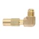 thumbnail image 3 of 3/8 Inch Male Flare Propane Elbow Adapter Conversion Fitting for Blackstone Camping Grill 17In and, 3 of 5