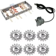 thumbnail image 3 of Automatic Rotisserie Grill Tools Metal BBQ Rotary Frame Gear with USB Cable Motor DIY Automatic Rotary Frame Tool Set, 3 of 6
