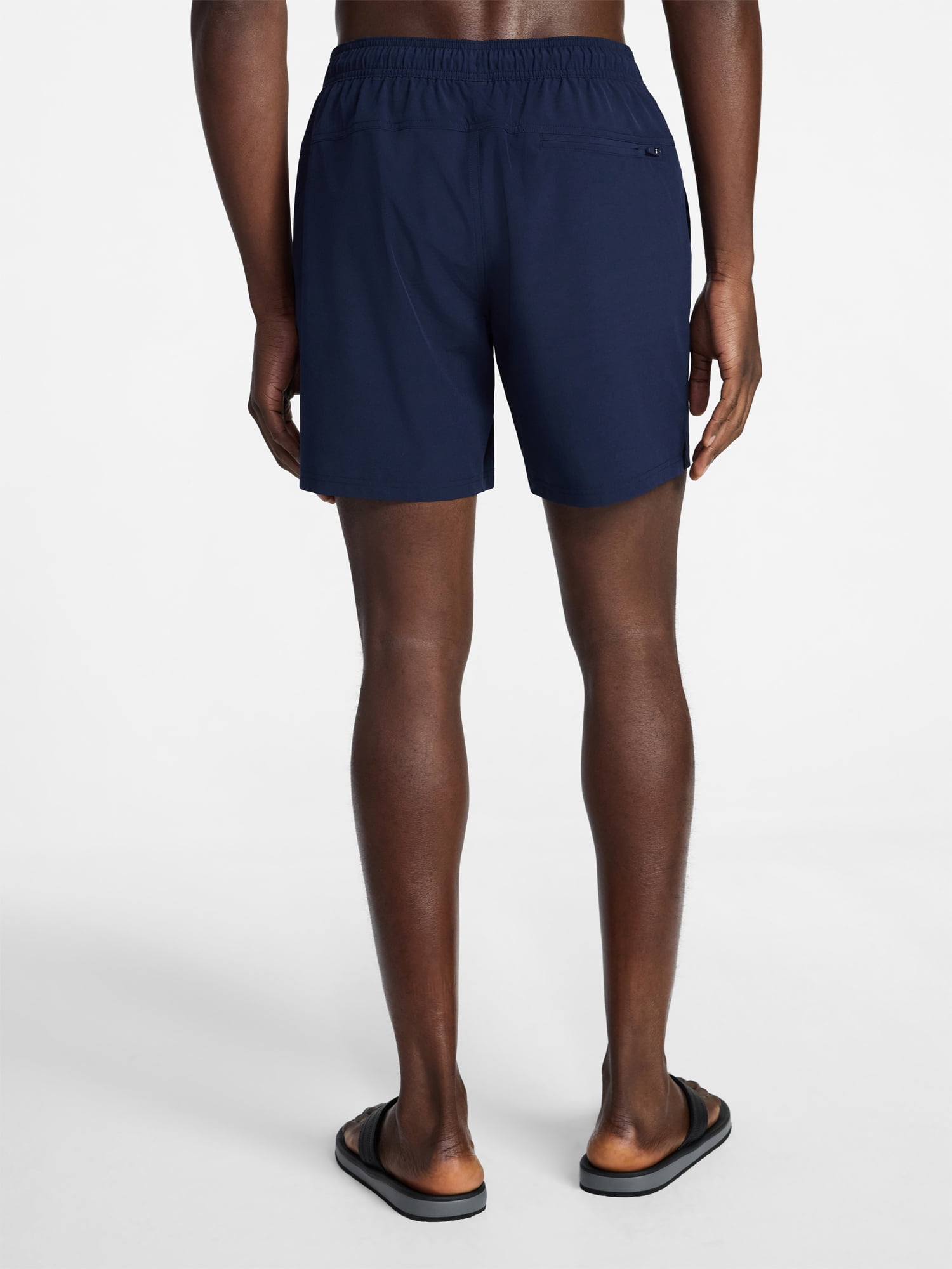 George Men's and Big Men's Performance Lined Swim Trunks, 5" Inseam, Sizes S-3XL