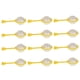 thumbnail image 4 of 2x 12 Sonajeros de Flores Rellenos de Bolsas de para Table Sprinkles Decoración para Fiestas 2. 56 " 2 piezas, 4 of 8