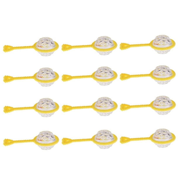 12 Sonajeros Rellenos de Bolsas de para Bebés Table Sprinkles Decoración para Fiestas 2. 56 " Amarillo Yuyangstore Mini Sonajeros