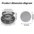 thumbnail image 2 of Embudo Dosificador de Espresso de 54 mm y Juego de Rejilla de Disco para Portafiltros 8series y Bambino Espresso, 2 of 6
