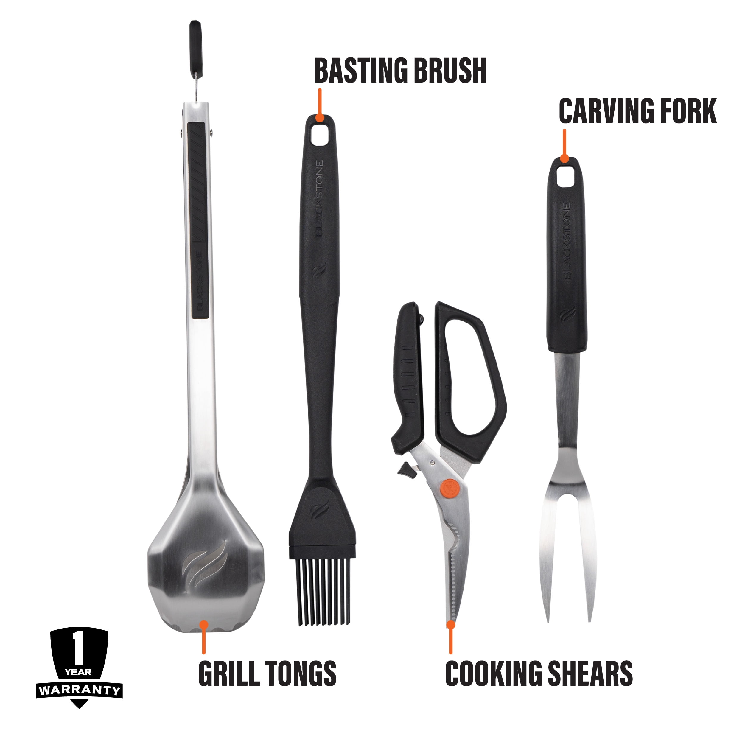 Blackstone Pellet Grill Tool Kit, 4 Piece