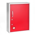 thumbnail image 1 of AdirMed - Armoire à Pharmacie - 4 Étagères - Acier Soudé - Rouge, 1 of 7