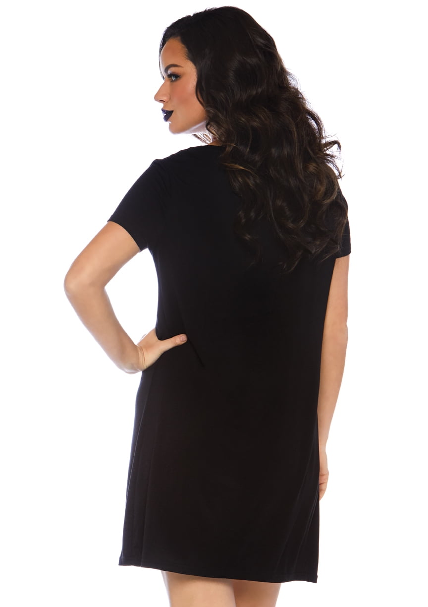 Fangtastic Jersey Dress with Pockets