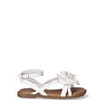thumbnail image 3 of Madden NYC Little Girl & Big Girl White Flower Dress Sandal, 3 of 6