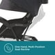 thumbnail image 4 of Contours Quick Elite Baby Stroller, Lightweight Compact Travel Stroller, Toddler Stroller, Infant Car Seat Compatibility, Multi-Position Seat Recline, Sun Canopy, 5-Point Safety Harness -Eclipse Black, 4 of 5