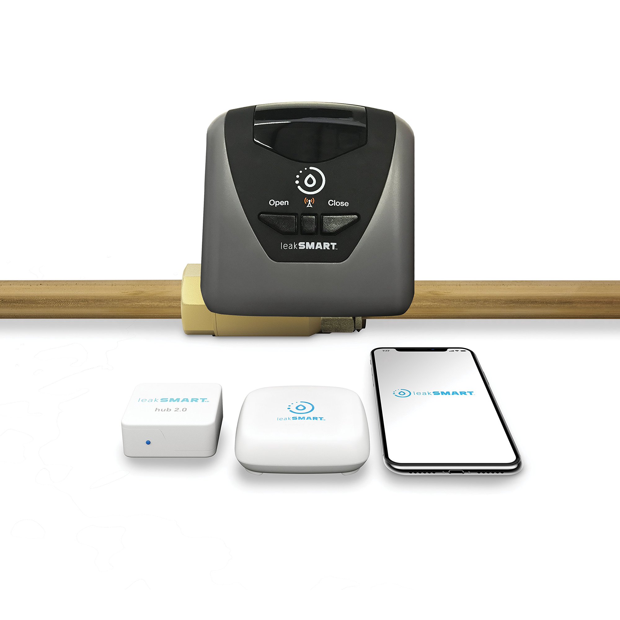 Image of Water leakage flood alarm LeakSmart