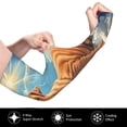 thumbnail image 2 of Xecao Sunshine Cloud Bulldog Print Cooling Arm Sleeves, UPF 50 UV Sun Protection Sports Compression ,Tattoo Cover Up ,Sports Sleeve for Basketball Golf Football, 2 of 7
