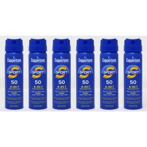 Thinksport SPF 50+ Sonnencreme - 3 Unzen (2er Pack) | Riffsichere, Chemikalienfreie Formel