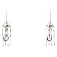 thumbnail image 3 of Wosthever Crystal Suncatcher Colgante Rainbow Prisms Wind Chime para decoración al aire libre Type2 NO2, 3 of 6