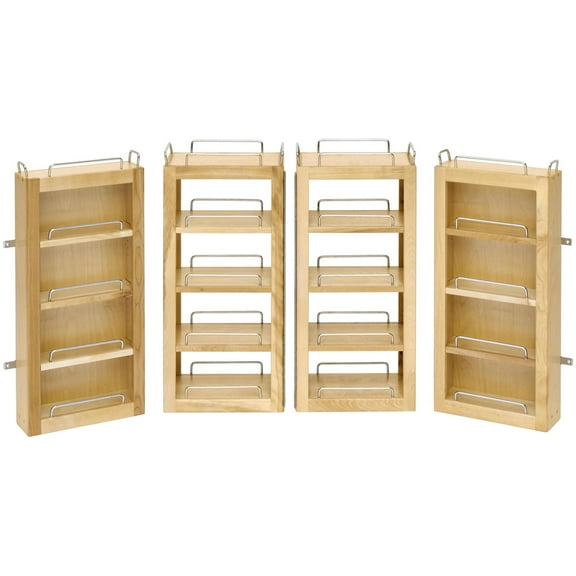 Rev-A-Shelf 4WBP18-25-KIT Wood Classics 24"W Base Cabinet Door Mount Double Swing Out 16