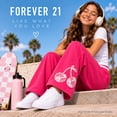 thumbnail image 7 of Forever 21 Girls Sweatpants Cotton Blend Fleece Wide Leg Baggy Pants with Pockets and Elastic Waistband, 7 of 7