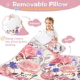 thumbnail image 3 of Pioneer Flower Floral Print Pattern Toddler Nap Mats for Kids Preschool,Sleeping Mat Bag or Kids,Toddler Sleeping Bag,Toddler Nap Mat or Daycare, 3 of 6