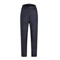thumbnail image 2 of AOOCHASLIY Women 2023 Pants Women/Men Wear Both High Waisted Oversized Cotton Pants Both Inside and Outside Pants, 2 of 5