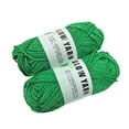 thumbnail image 6 of Weloille 2 Rolls Luminous Yarn Polyester Hand Knitted Glow in The Dark Yarn, Luminous Yarn for Hand Knitting Art DIY Craft 50 Meter, 6 of 9