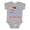 AC-Heather Grey, variant on I'm the Big Brother to Twins. Boys Baby Bodysuit
