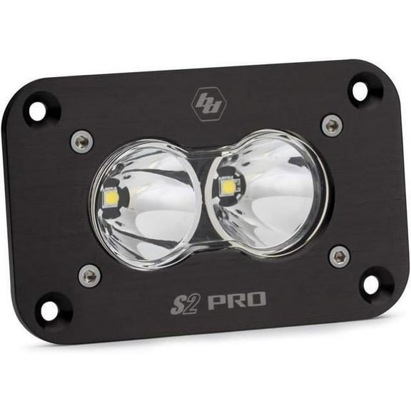 Baja Design 481001 LED Light Work/Scene Pattern Clear Black S2 Pro