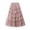 Pink, variant on Womens Skirts Heavy Bead Cake Mesh Fluffy Tutu Skirts Midi Tutu Tiered Skirts Elastic Waist Party Prom Stage Performance Skirts