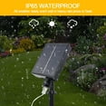 thumbnail image 2 of Solar Fairy Lights Outdoor, 39ft 100LED Solar Powered String Lights 8 Modes, Remote Control and Timer ,IP65 Waterproof Garden Decorative Light for Patio Yard Tree Christmas Party (Cool White), 2 of 8
