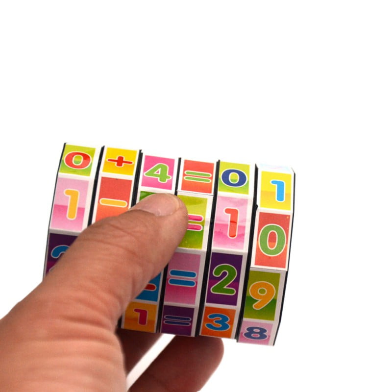 [Big Save!] Speed Cube Math Counting Unique Cube Puzzles,Creative Educational Toys for Kids Students Adults