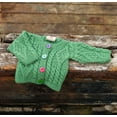 thumbnail image 2 of Aran Woollen Mills Baby Cardigan Sweater 100% Premium Merino Wool Play Wear Toddler Girl Woollen Jacket Made in Ireland, 2 of 4