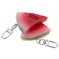 thumbnail image 2 of Here's a refined and appealing product description for your **Watermelon Slice Keychain Bag Charm**:\n\n \n\n**2pcs Watermelon Slice Keychain – Cute &, 2 of 5